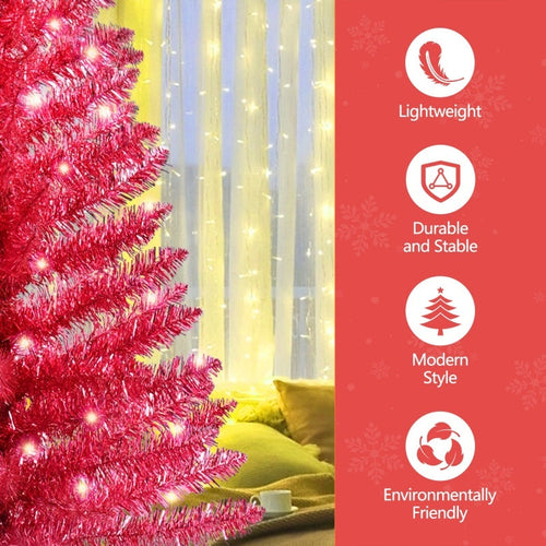 4ft Red Christmas Tree, Christmas Decorations