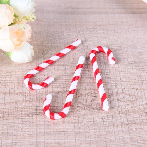 50Pcs/lot Candy Crutch Christmas Tree Decor