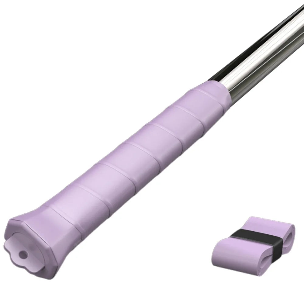 Yellow Purple Badminton Racket Swing Trainer Sound Feedback Power Correction Device Wrist Force Trainer 304 Stainless Steel