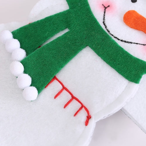 Christmas Wine Bottle Decor Set Santa Claus