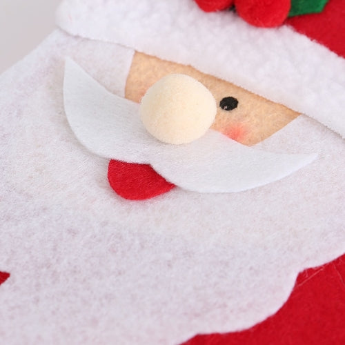 Christmas Wine Bottle Decor Set Santa Claus