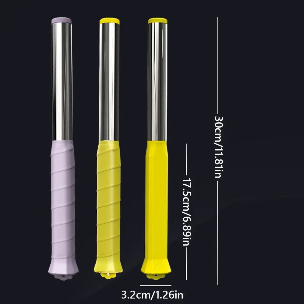 Yellow Purple Badminton Racket Swing Trainer Sound Feedback Power Correction Device Wrist Force Trainer 304 Stainless Steel