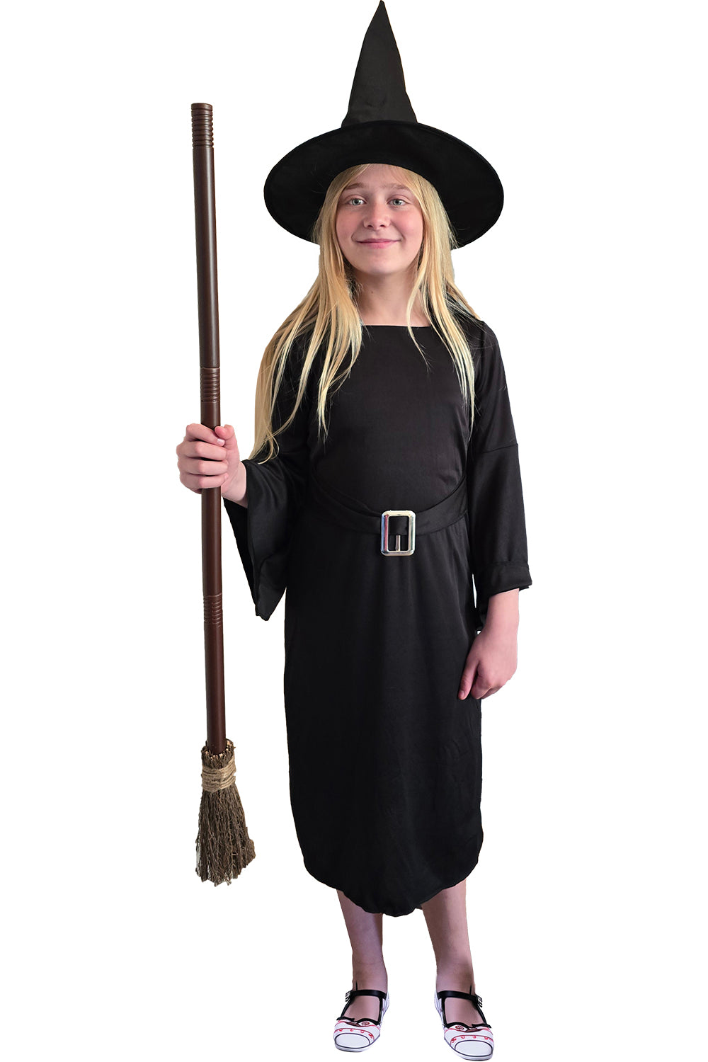 Wickedfun Kids Black Witch 2 Pcs Set